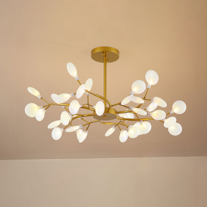 Modern Metal Acrylic Chandelier Ceiling Light
