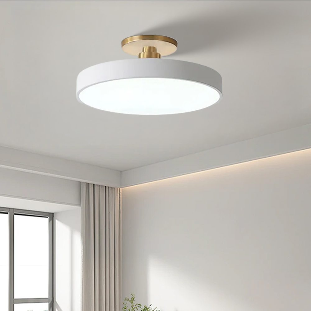 Macaron LED Flush Mount Ceiling Light For Bedroom