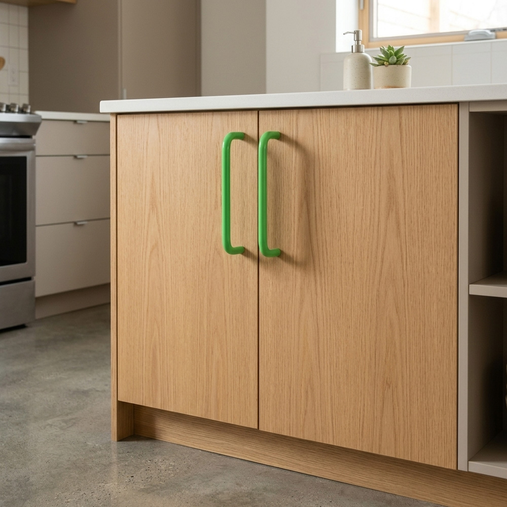 Dopamine Colorful Brass Kitchen Cabinet Pulls