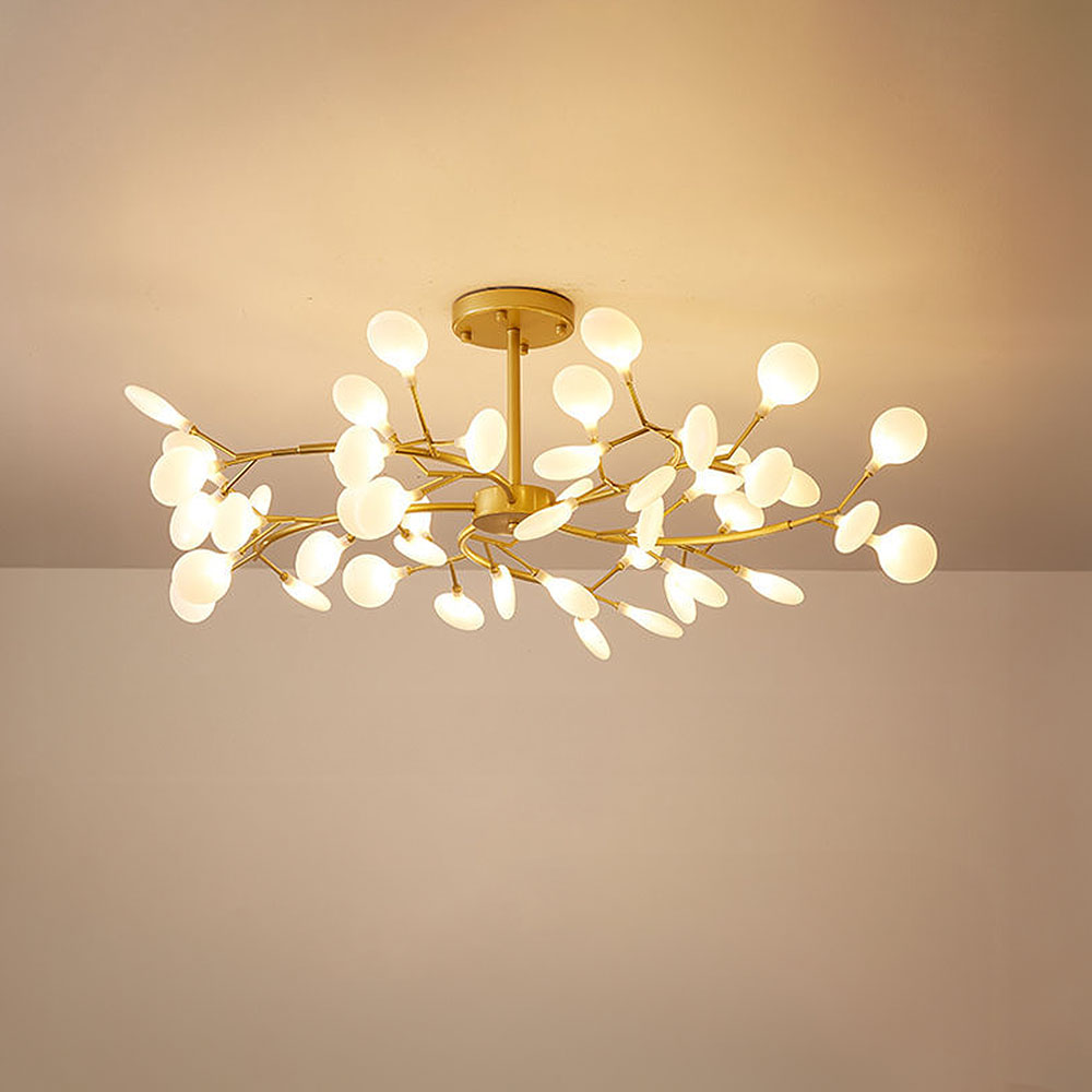 Modern Metal Acrylic Chandelier Ceiling Light