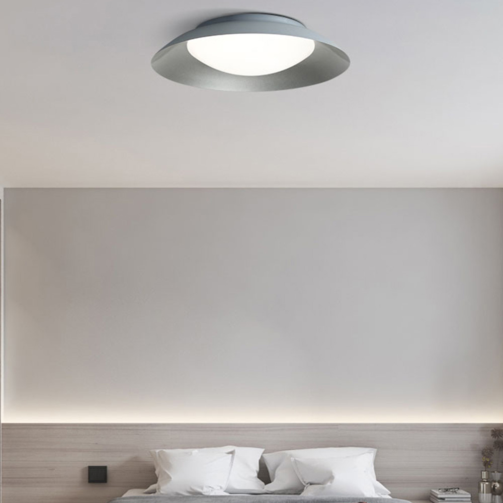 [Copy]Circles Semi Flush Modern Bedoom LED Ceiling Light