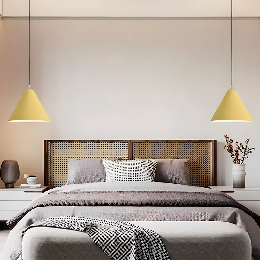 Modern Industrial Multi-Color Iron Pendant Light