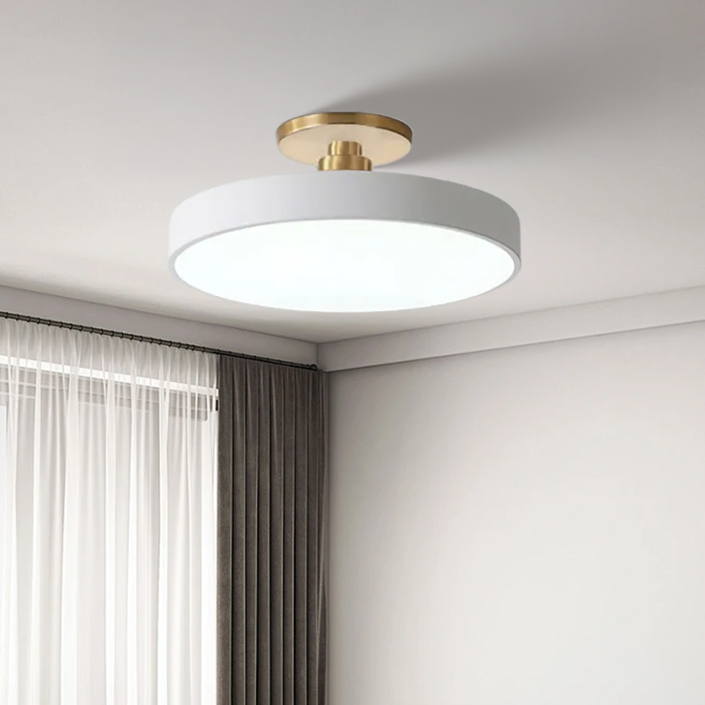 Macaron LED Flush Mount Ceiling Light For Bedroom