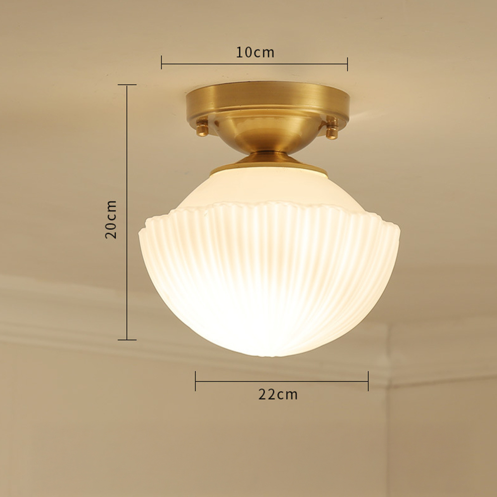 Modern LED Flush Mount Ceiling Light Single Light Fixture for Hallway