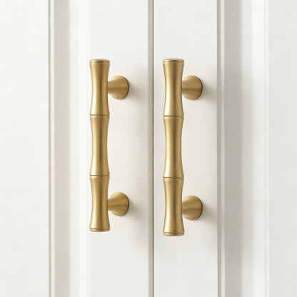 Vintage Antique Brass Ring Pull Cabinet Handles And Knobs