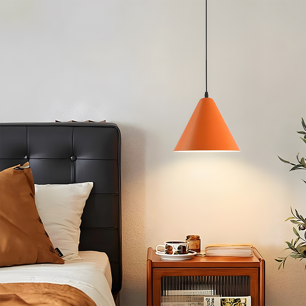 Modern Industrial Multi-Color Iron Pendant Light