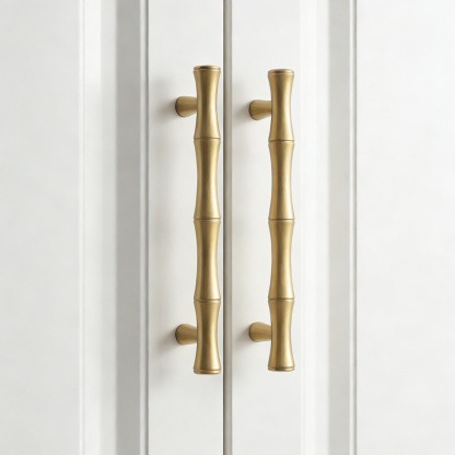 Vintage Antique Brass Ring Pull Cabinet Handles And Knobs