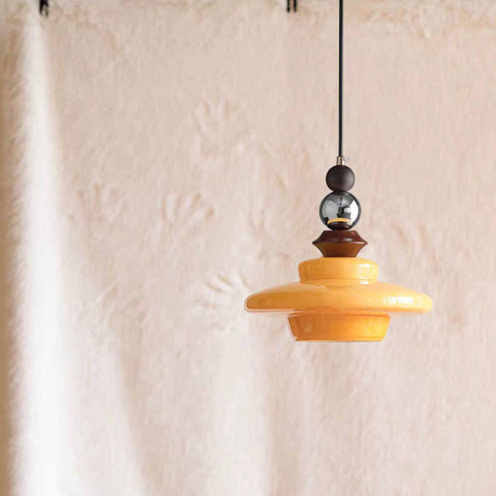 Vintage Creative Cream Bedside Pendant Light
