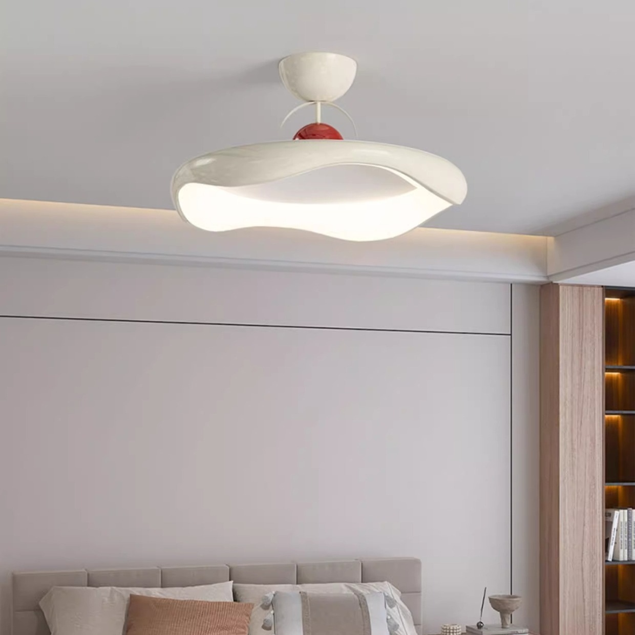 [Copy]Cream Style Iron LED Living Room Ceiling Lights