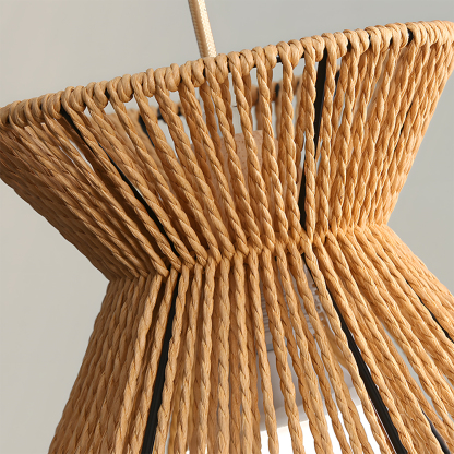 Paper Woven Hanging Lamp for Modern Interiors