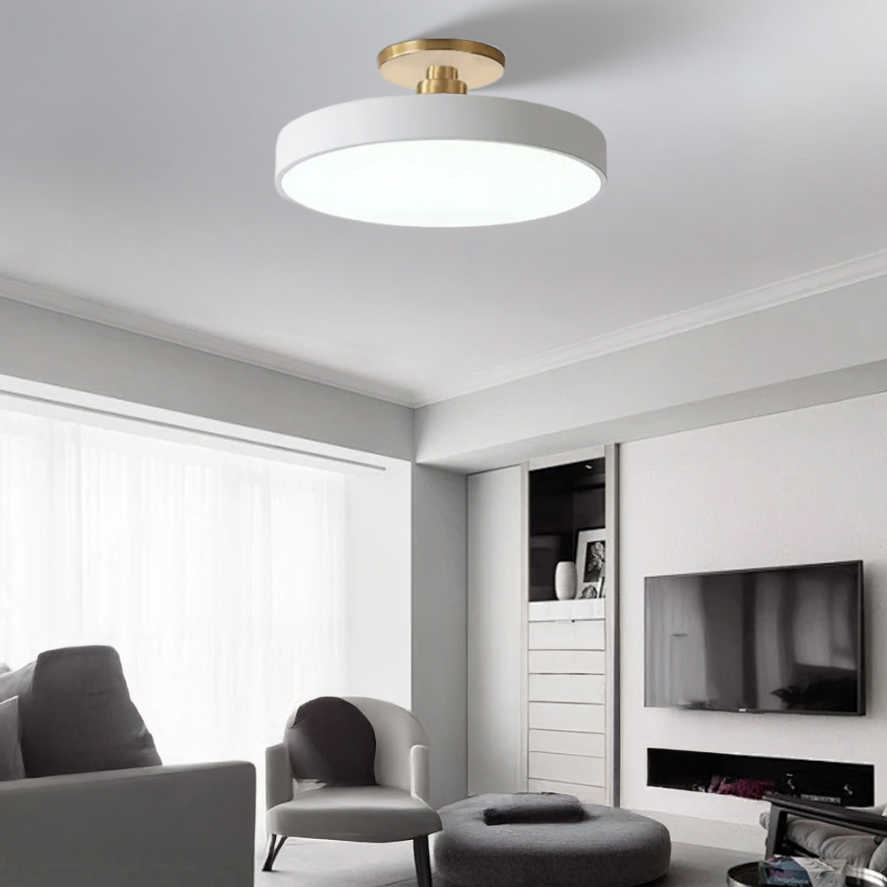 Macaron LED Flush Mount Ceiling Light For Bedroom