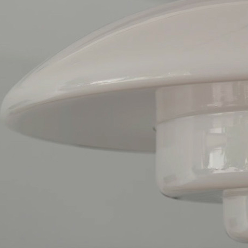 Creative Retro Bauhaus White Pendant Light