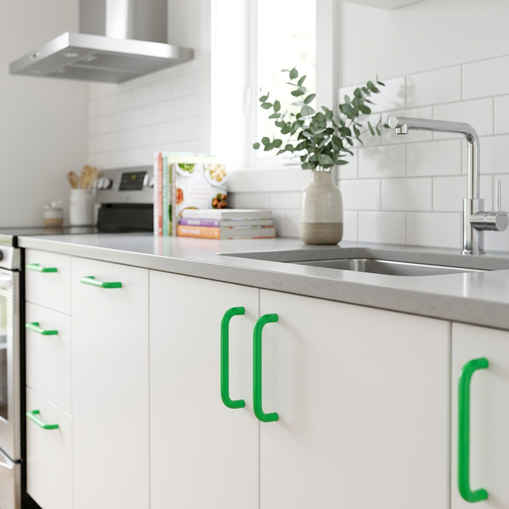 Dopamine Colorful Brass Kitchen Cabinet Pulls