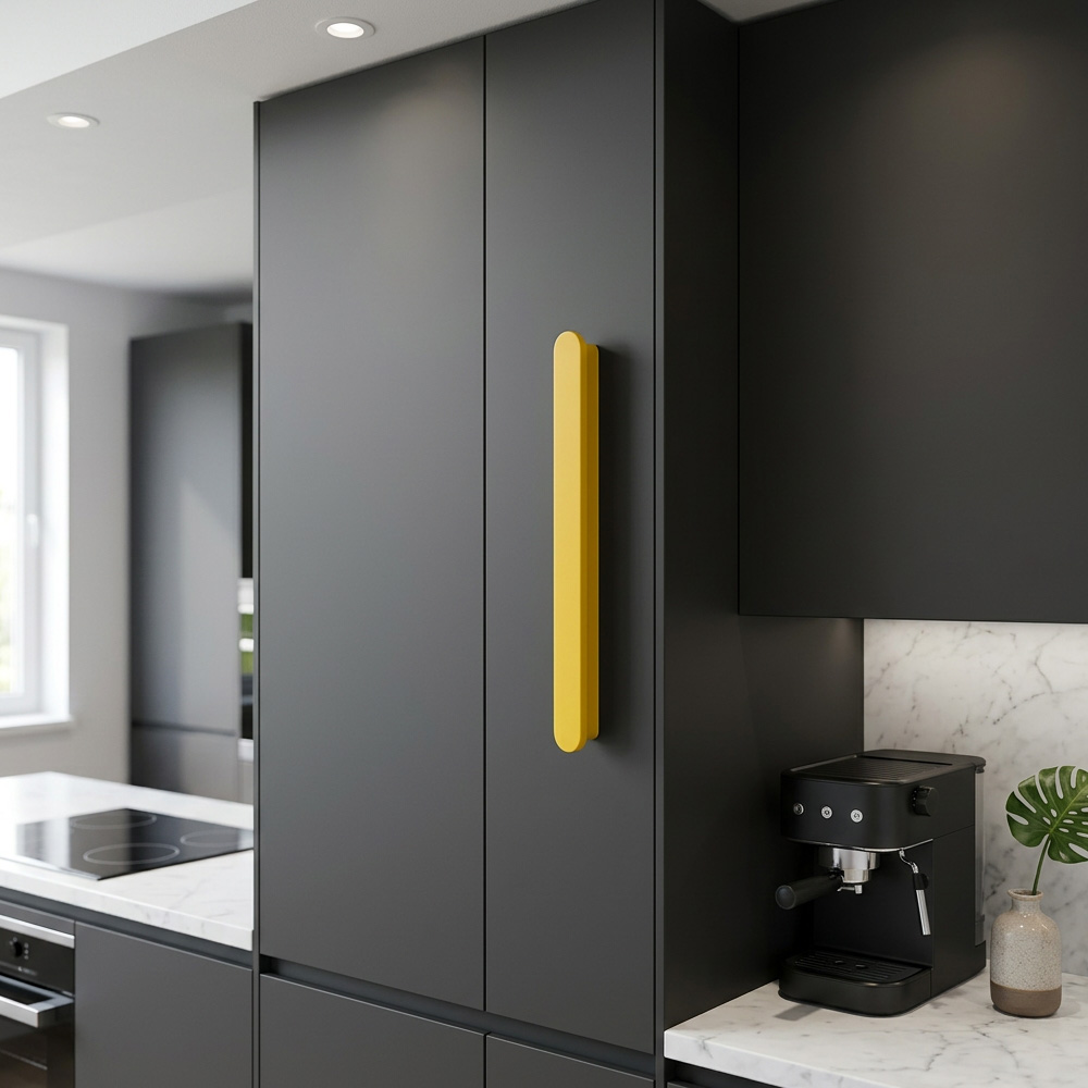 Modern Colorful T-Bar Wardrobe Cabinet Handle