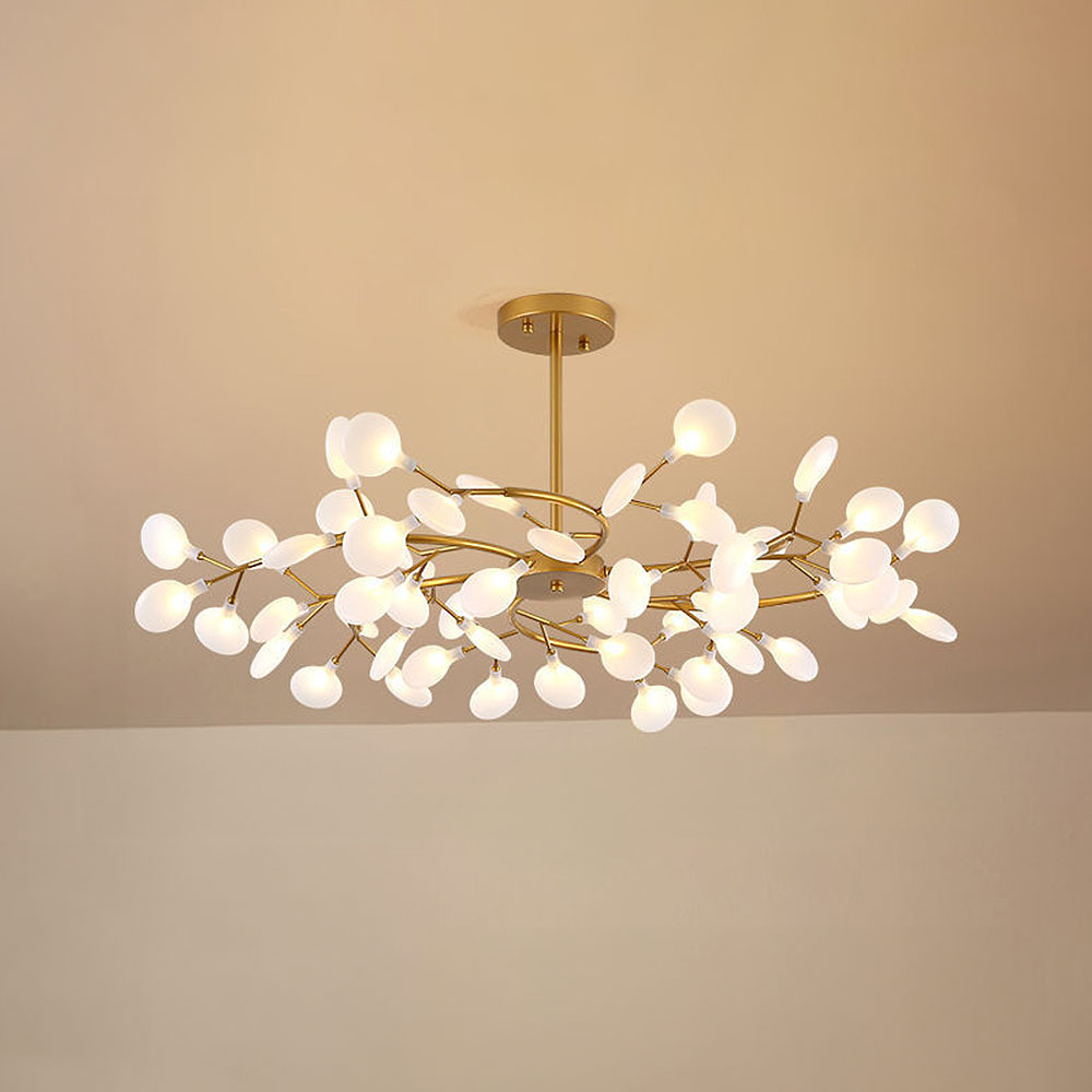 Modern Metal Acrylic Chandelier Ceiling Light