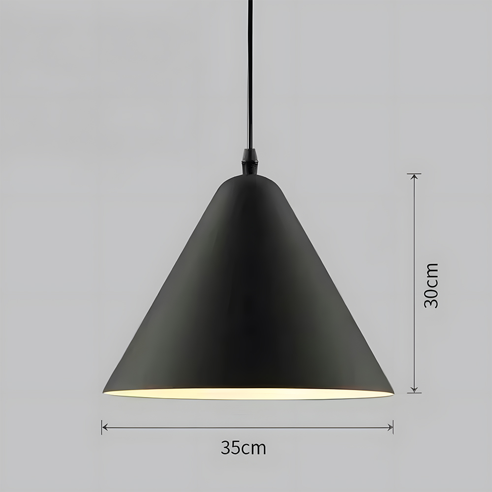 Modern Industrial Multi-Color Iron Pendant Light
