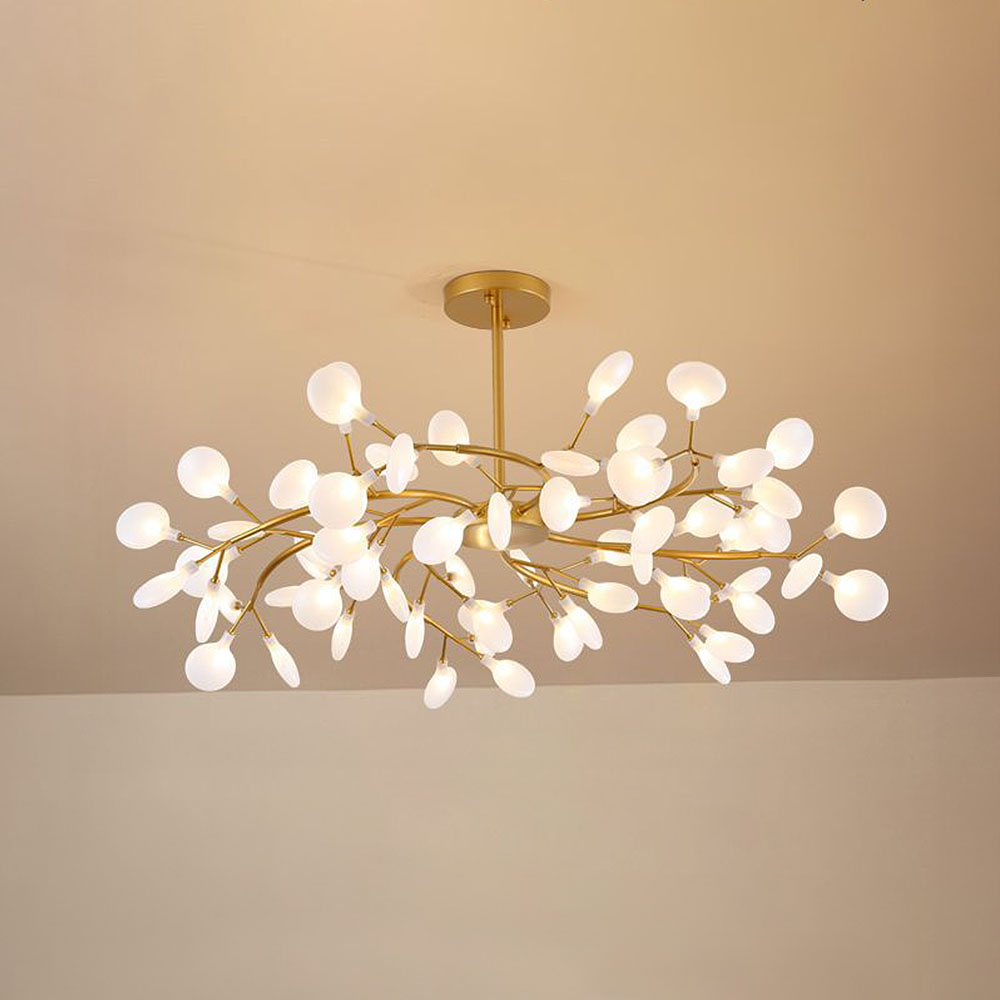 Modern Metal Acrylic Chandelier Ceiling Light