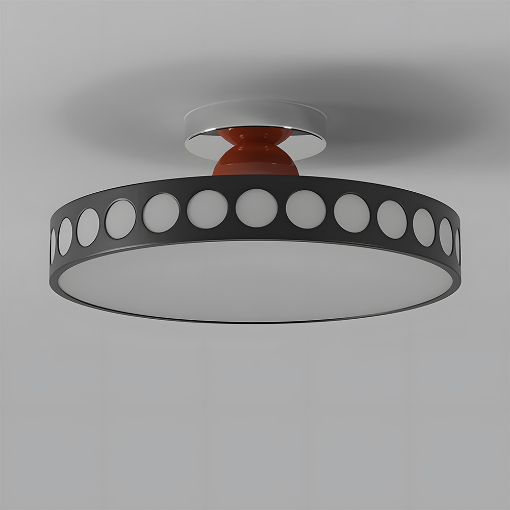 [Copy]Flush Mount Cream Style Acrylic Bedoom LED Ceiling Light