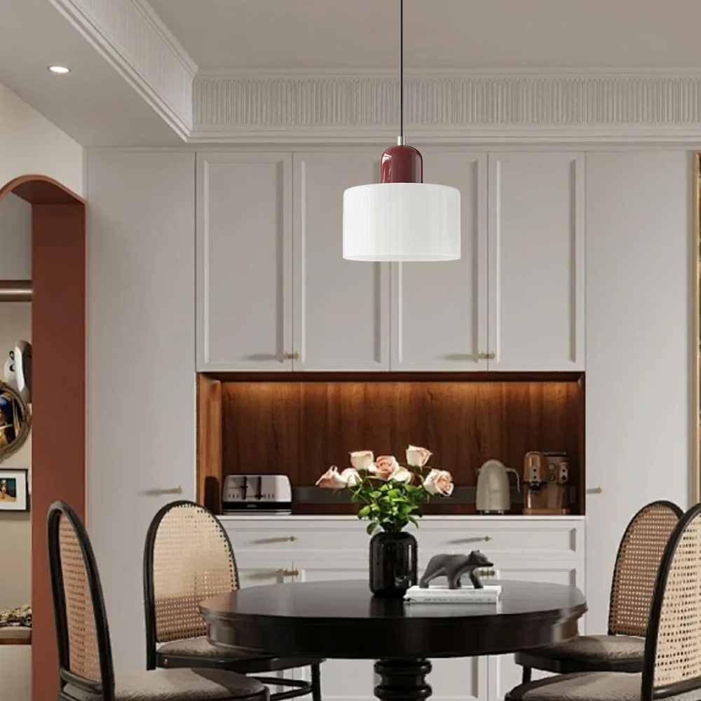 Bauhaus Small Glass Pendant Light