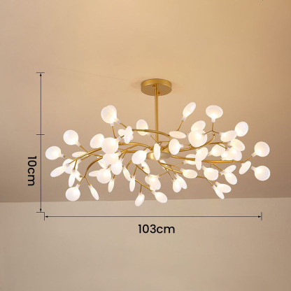 Modern Metal Acrylic Chandelier Ceiling Light