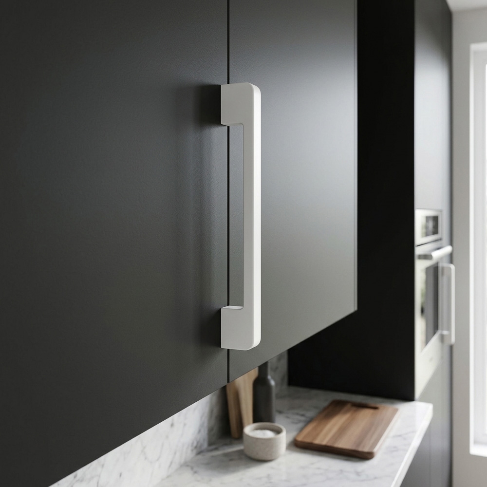 Minimalist Colorful Bathroom Cabinet Handles