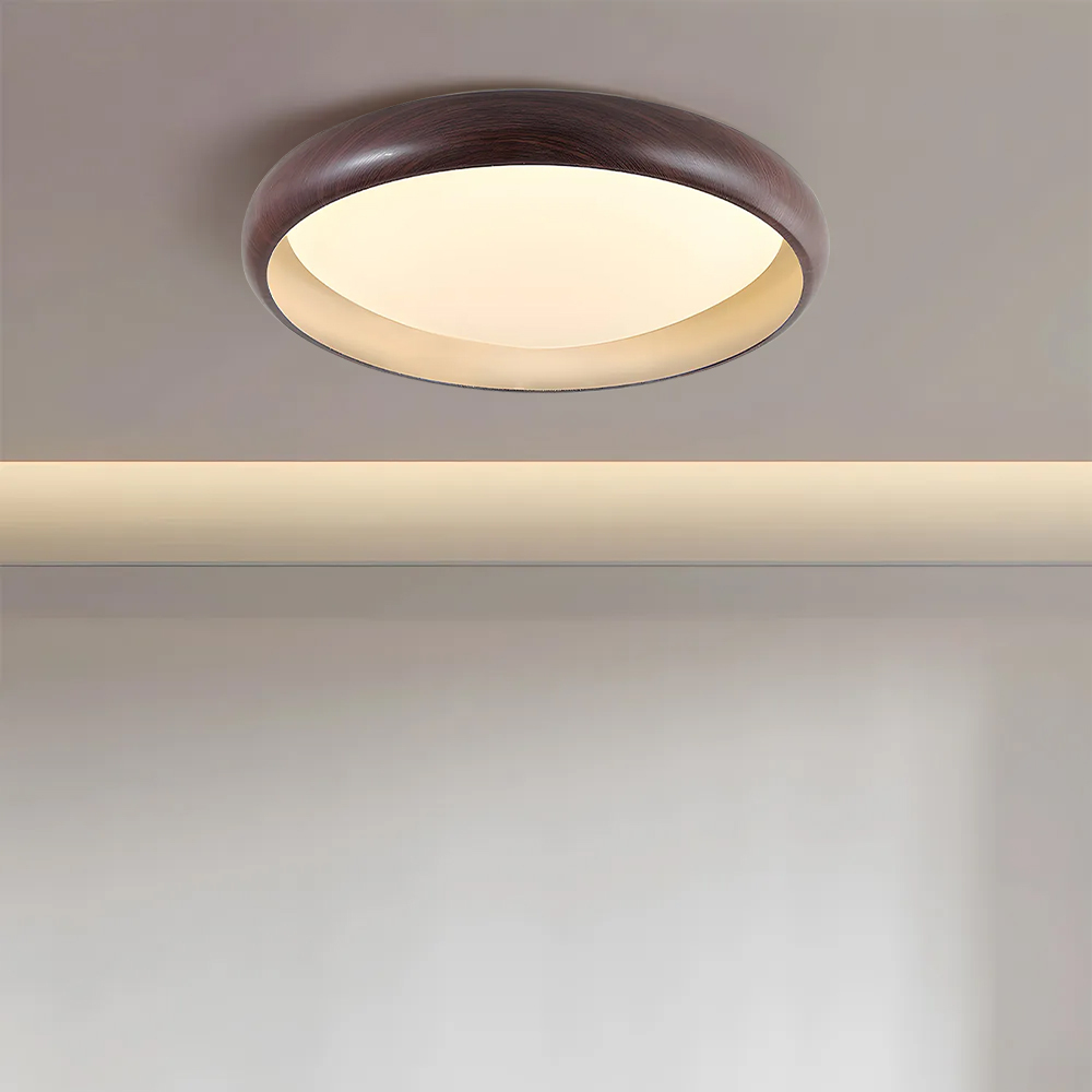 Displaying the lamp’s modern aesthetic, fitting for any home style