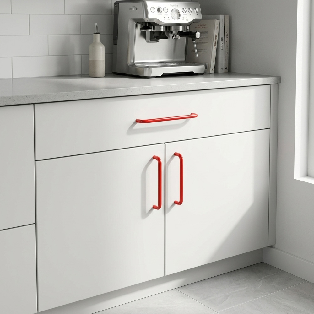 Dopamine Colorful Brass Kitchen Cabinet Pulls