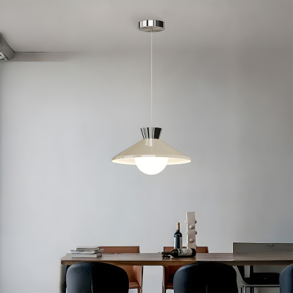 Iron and Glass Pendant Light Chandelier for Kitchen