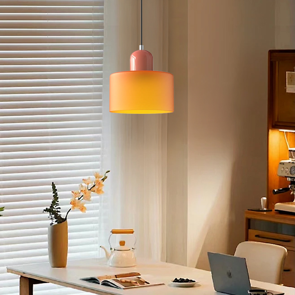 Bauhaus Small Glass Pendant Light