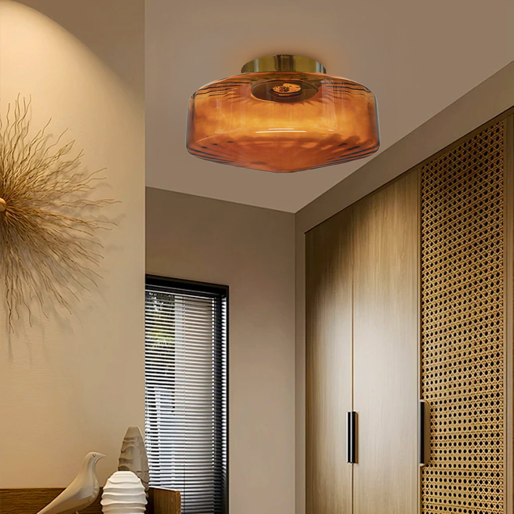 French Vintage Corridor Aisle Ceiling Lamp Bedroom Ceiling Light