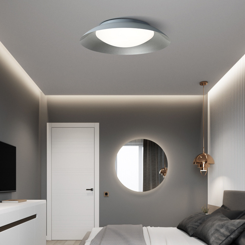 [Copy]Circles Semi Flush Modern Bedoom LED Ceiling Light