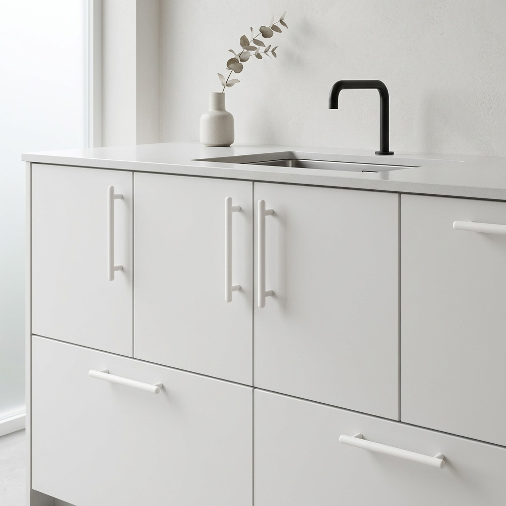 Modern Minimalist Solid Brass Cabinet Pulls and Knobs