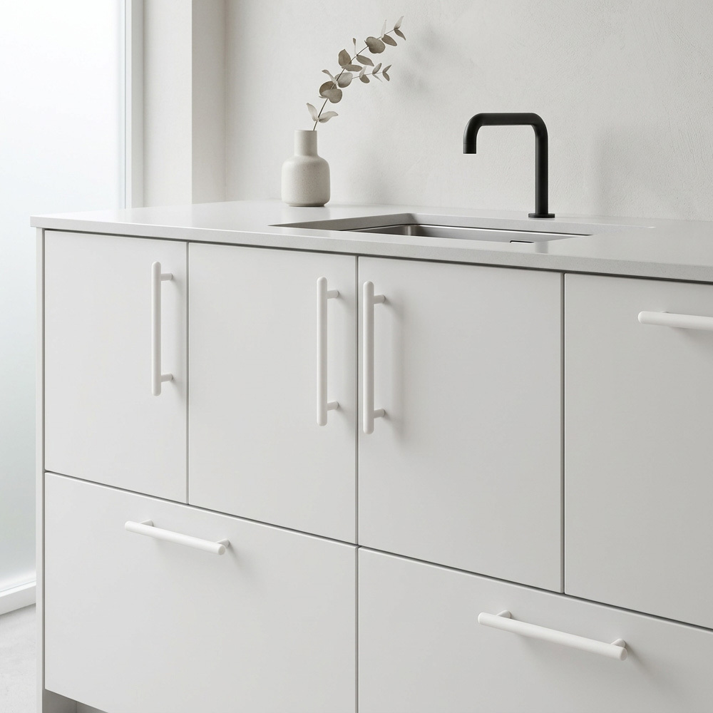 Modern Minimalist Solid Brass Cabinet Pulls and Knobs