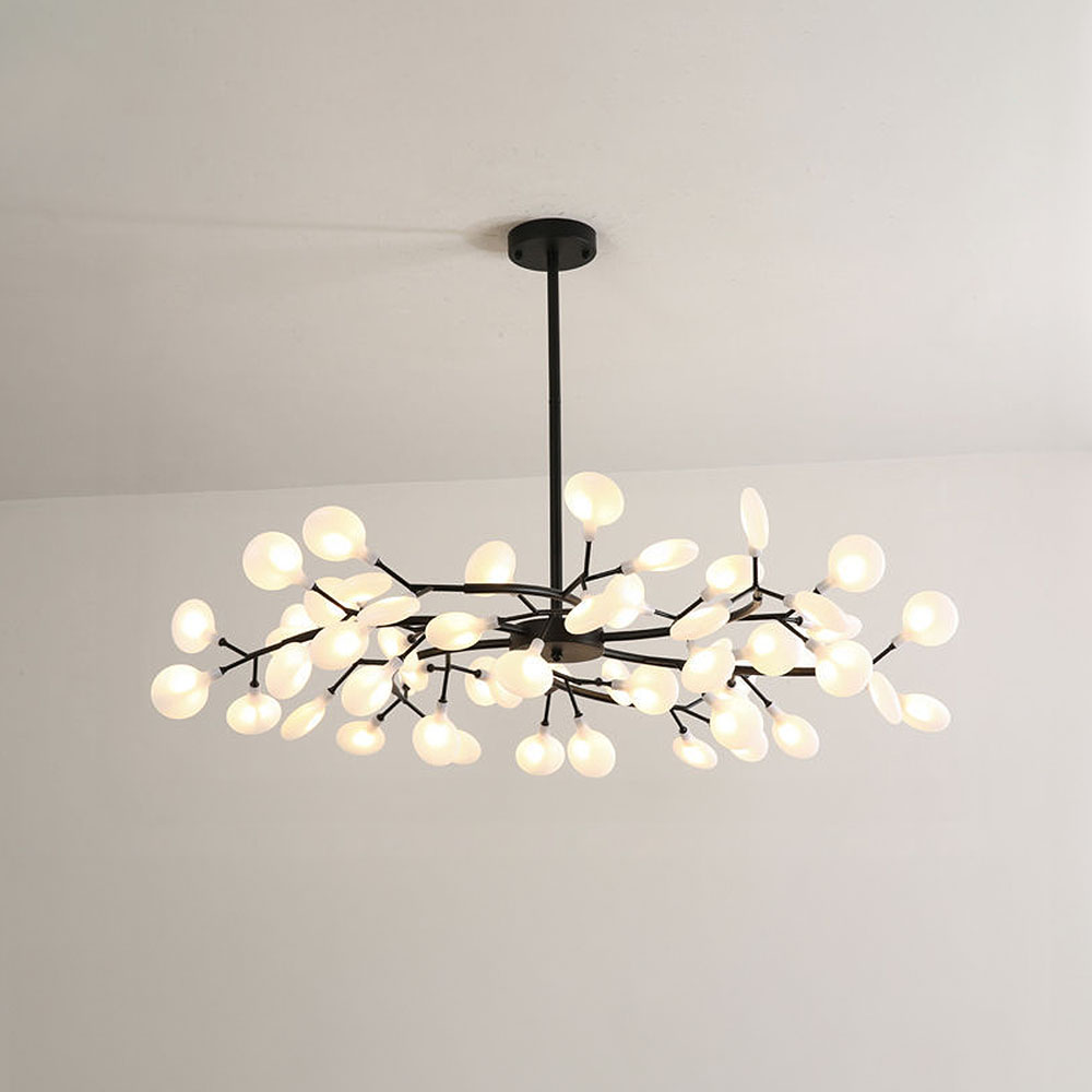 Modern Metal Acrylic Chandelier Ceiling Light