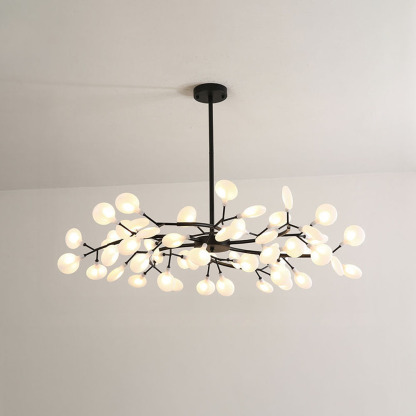 Modern Metal Acrylic Chandelier Ceiling Light