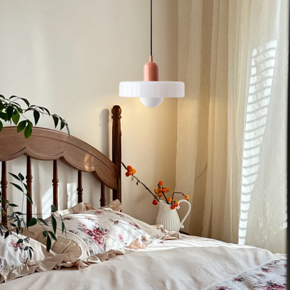 Bauhaus Stained Glass Pendant Light