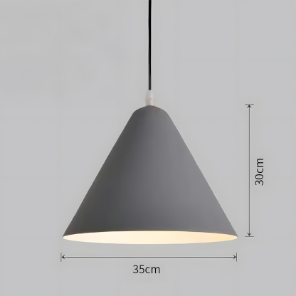 Modern Industrial Multi-Color Iron Pendant Light