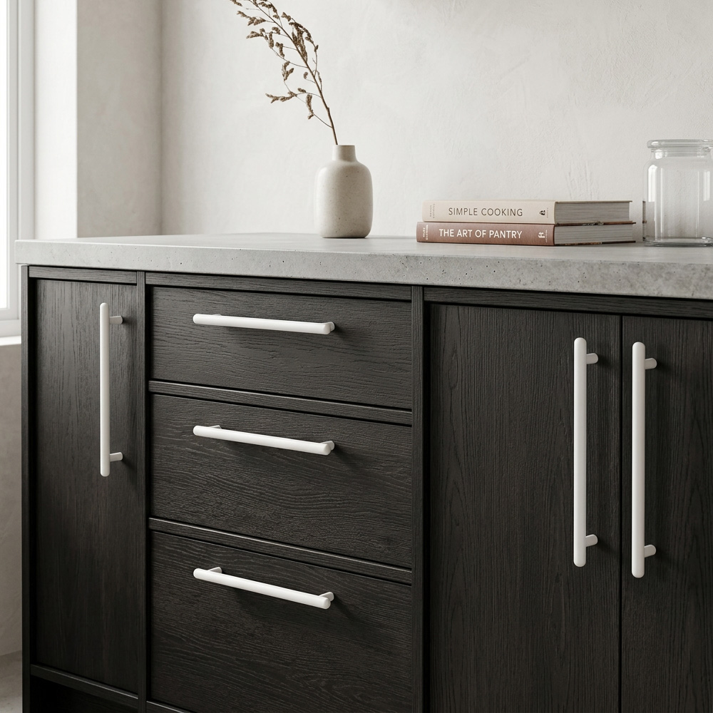Modern Minimalist Solid Brass Cabinet Pulls and Knobs