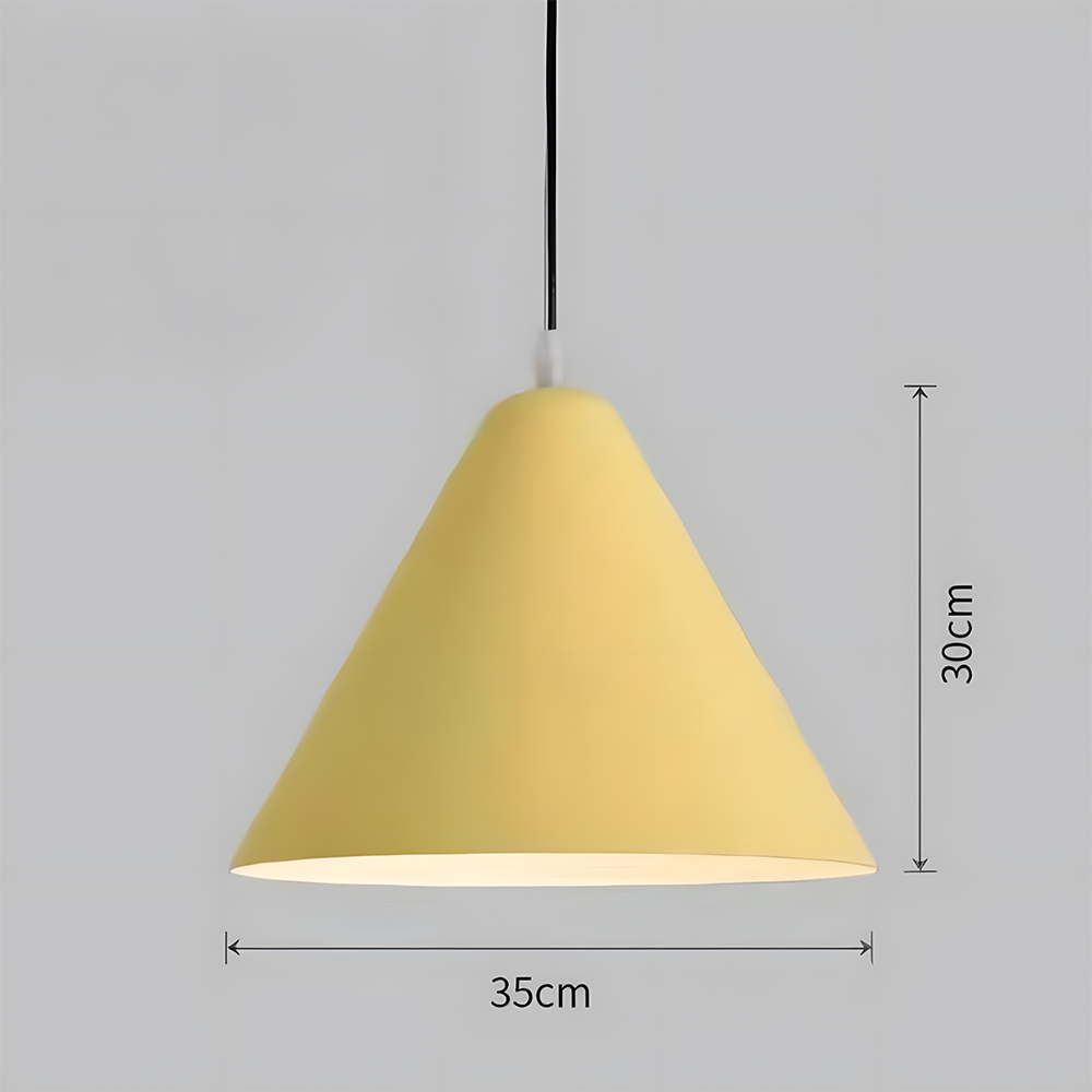 Modern Industrial Multi-Color Iron Pendant Light