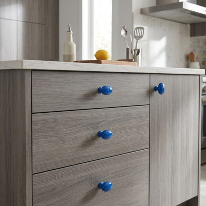 Modern Minimalist Solid Brass Cabinet Pulls and Knobs