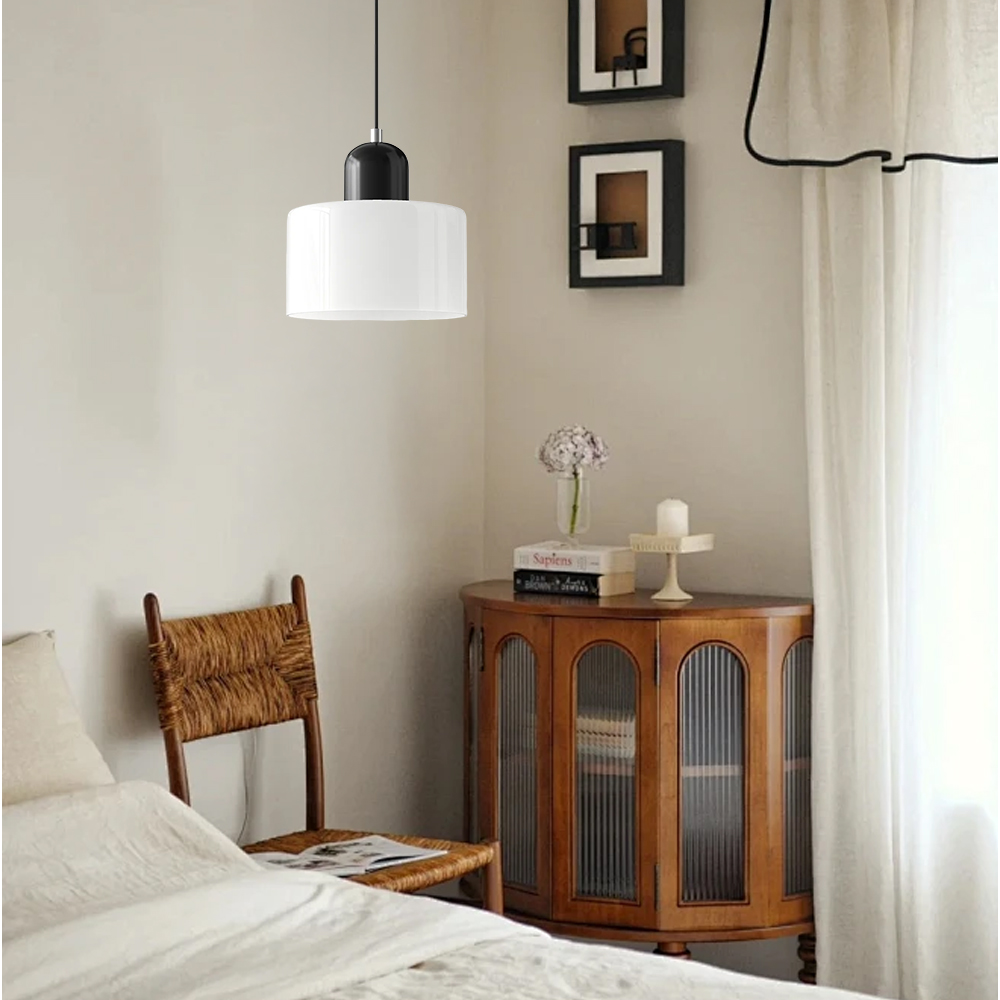 Bauhaus Small Glass Pendant Light