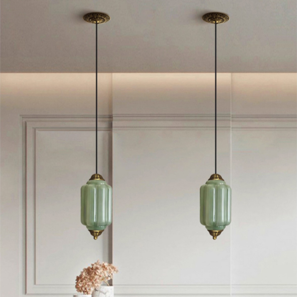 Kitchen Island Lighting Glass Pendant Light 