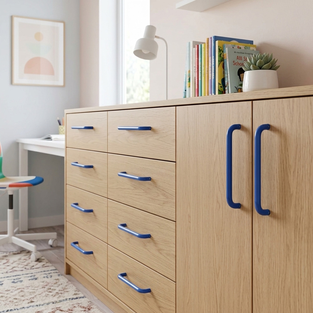 Dopamine Colorful Brass Kitchen Cabinet Pulls