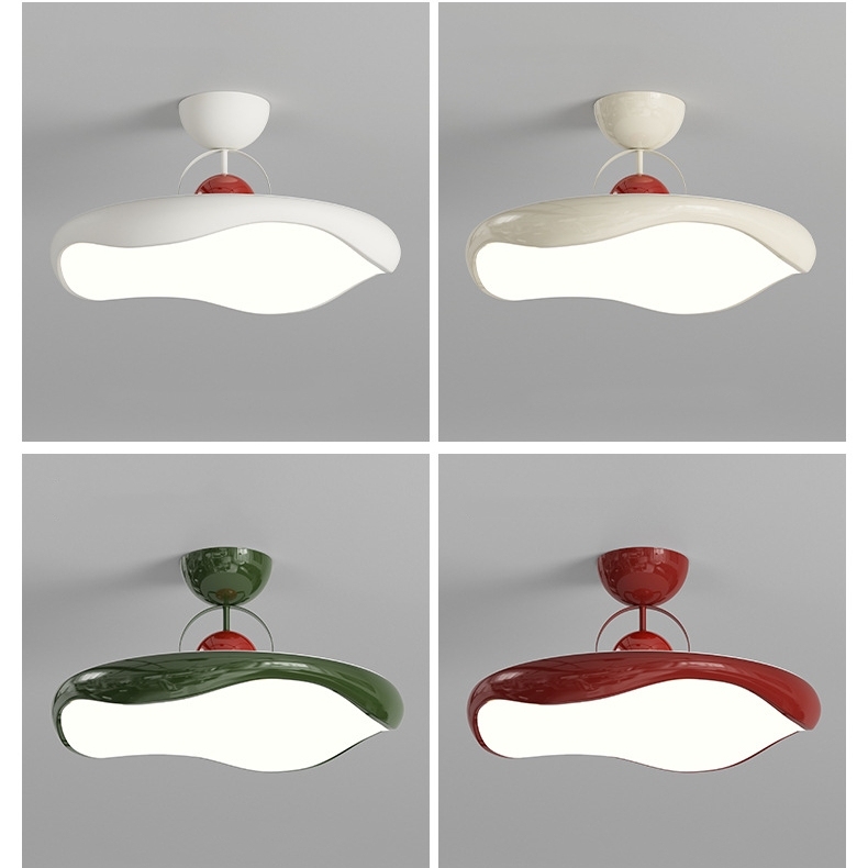 [Copy]Cream Style Iron LED Living Room Ceiling Lights