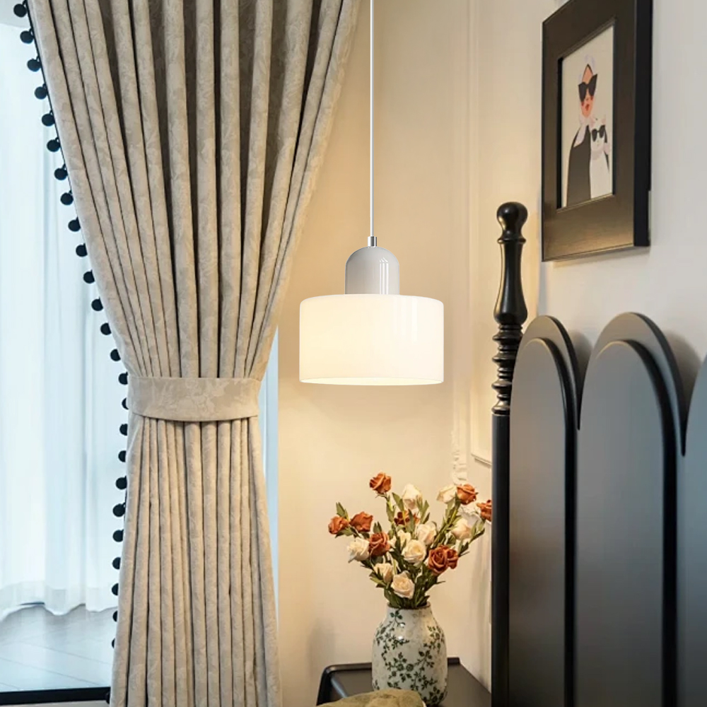 Bauhaus Small Glass Pendant Light