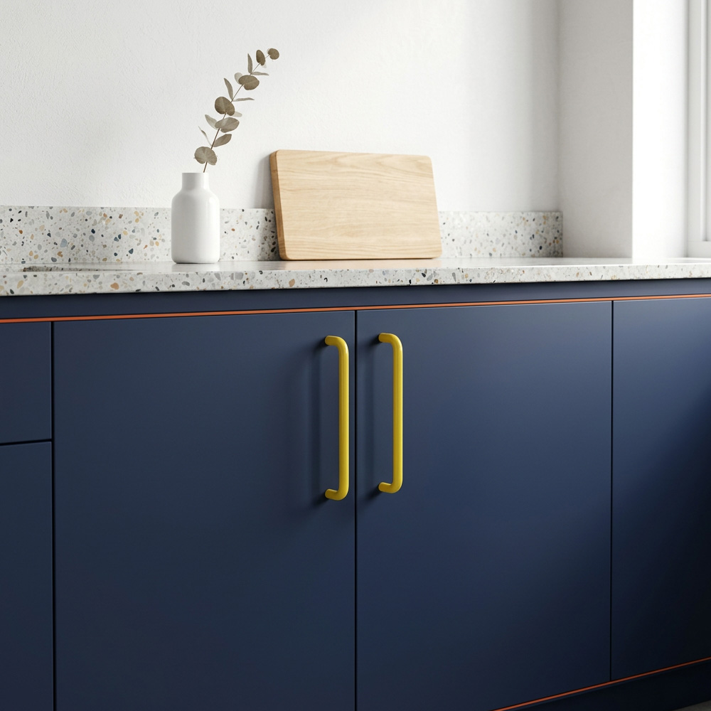 Dopamine Colorful Brass Kitchen Cabinet Pulls