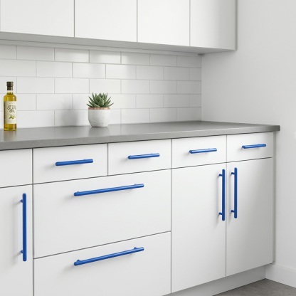 Modern Minimalist Solid Brass Cabinet Pulls and Knobs