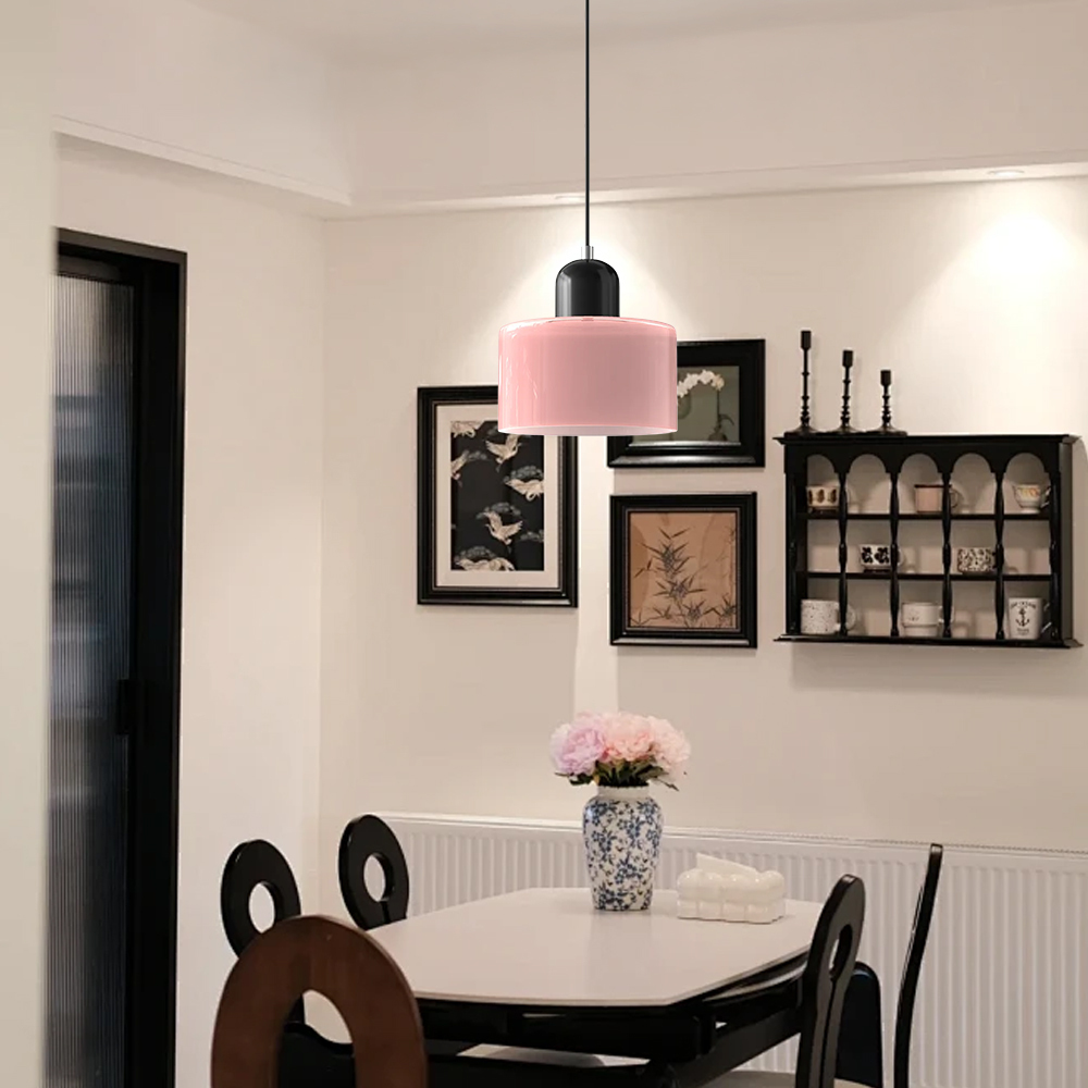 Bauhaus Small Glass Pendant Light