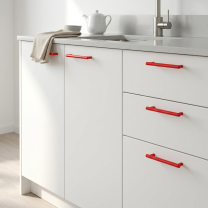 Modern Minimalist Solid Brass Cabinet Pulls and Knobs