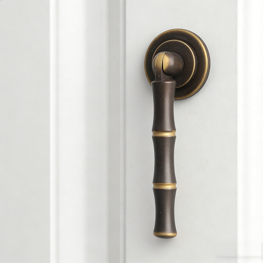 Vintage Antique Brass Ring Pull Cabinet Handles And Knobs